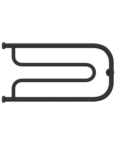 Полотенцесушитель водяной 320х650 темный титан муар Сунержа Гусли +2 полки 15-4010-3265