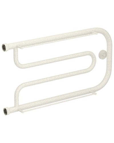 Полотенцесушитель водяной 320х650 античное белое золото Сунержа Гусли +2 полки 10-4010-3265