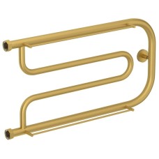 Полотенцесушитель водяной 320х650 золотой матовый Сунержа Гусли +2 полки 032-4010-3265
