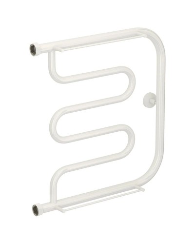 Полотенцесушитель водяной 500х500 белый глянец Сунержа Лира +2 полки 12-4012-5050