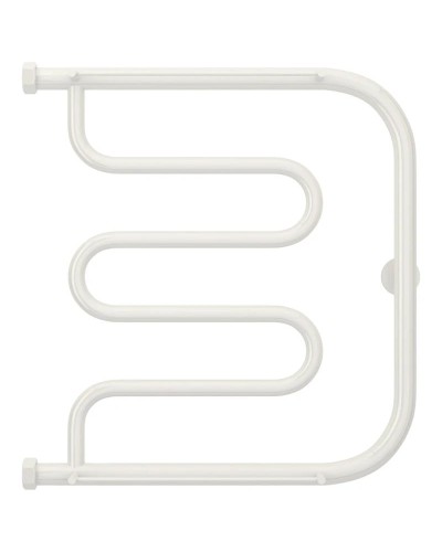 Полотенцесушитель водяной 500х500 белый глянец Сунержа Лира +2 полки 12-4012-5050