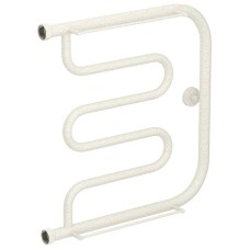 Полотенцесушитель водяной 500х500 античное белое золото Сунержа Лира +2 полки 10-4012-5050