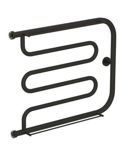 Полотенцесушитель водяной 500х650 темный титан муар Сунержа Лира +2 полки 15-4012-5065