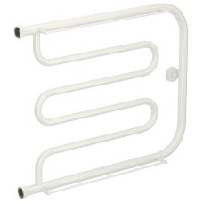 Полотенцесушитель водяной 500х650 белый глянец Сунержа Лира +2 полки 12-4012-5065