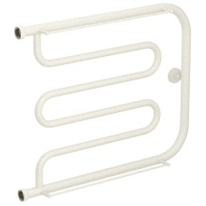 Полотенцесушитель водяной 500х650 античное белое золото Сунержа Лира +2 полки 10-4012-5065