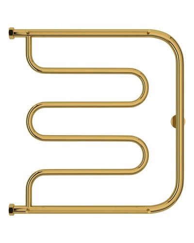 Полотенцесушитель водяной 600х600 золотой Сунержа Лира +2 полки 03-4012-6060