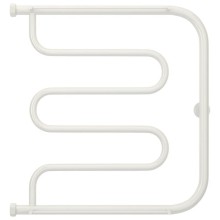 Полотенцесушитель водяной 600х600 белый глянец Сунержа Лира +2 полки 12-4012-6060