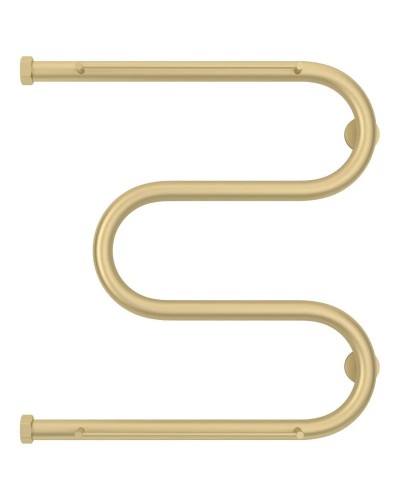 Полотенцесушитель водяной 500х500 шампань матовая Сунержа М-образный +2 полки 022-4008-5050