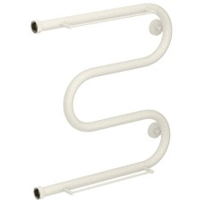 Полотенцесушитель водяной 500х500 античное белое золото Сунержа М-образный +2 полки 10-4008-5050