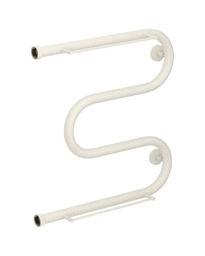 Полотенцесушитель водяной 500х500 античное белое золото Сунержа М-образный +2 полки 10-4008-5050