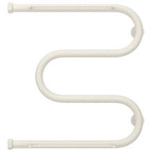 Полотенцесушитель водяной 500х500 античное белое золото Сунержа М-образный +2 полки 10-4008-5050