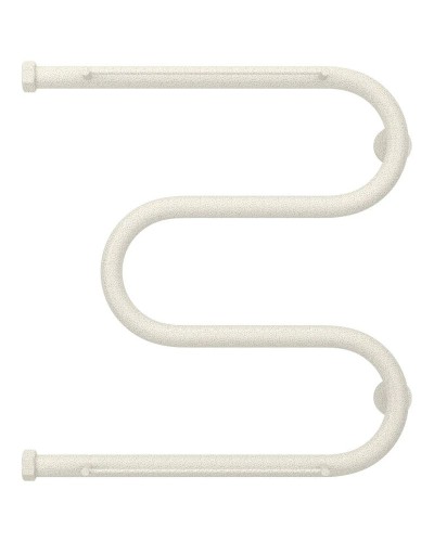 Полотенцесушитель водяной 500х500 античное белое золото Сунержа М-образный +2 полки 10-4008-5050