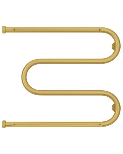 Полотенцесушитель водяной 500х650 золотой матовый Сунержа М-образный +2 полки 032-4008-5065