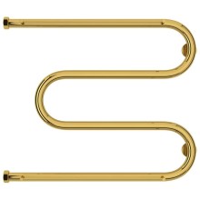 Полотенцесушитель водяной 500х650 золотой Сунержа М-образный +2 полки 03-4008-5065