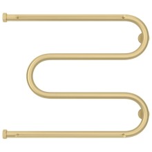 Полотенцесушитель водяной 500х650 шампань матовая Сунержа М-образный +2 полки 022-4008-5065