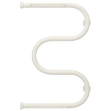 Полотенцесушитель водяной 600х400 белый матовый Сунержа М-образный +2 полки 30-4008-6040