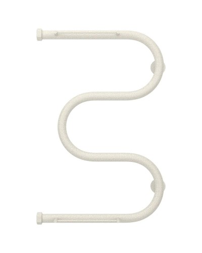 Полотенцесушитель водяной 600х400 античное белое золото Сунержа М-образный +2 полки 10-4008-6040