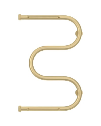 Полотенцесушитель водяной 600х400 шампань матовая Сунержа М-образный +2 полки 022-4008-6040