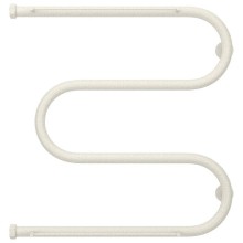 Полотенцесушитель водяной 600х600 античное белое золото Сунержа М-образный +2 полки 10-4008-6060