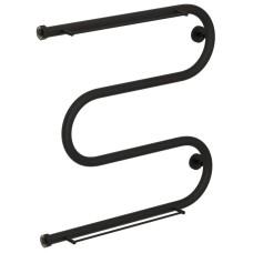 Полотенцесушитель водяной 600х600 темный титан муар Сунержа М-образный +2 полки 15-4008-6060