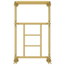 Полотенцесушитель водяной 860х500 золотой Сунержа Ренессанс 1452 03-0282-8650