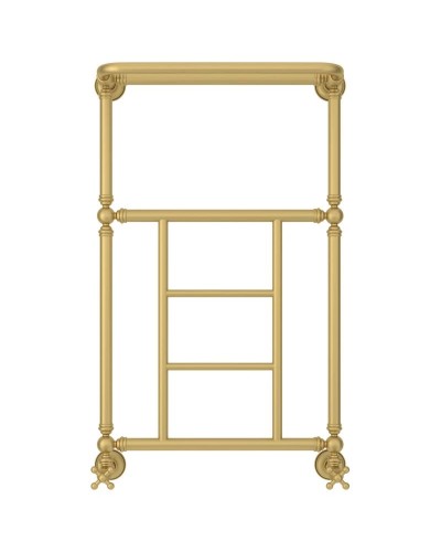 Полотенцесушитель водяной 860х500 золотой матовый Сунержа Ренессанс 1452 032-0282-8650