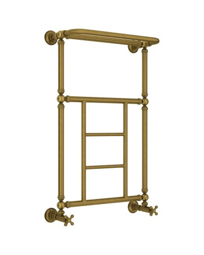 Полотенцесушитель водяной 860х500 состаренная  бронза Сунержа Ренессанс 1452 05-0282-8650