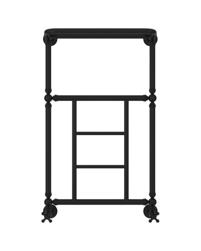 Полотенцесушитель водяной 860х500 темный титан муар Сунержа Ренессанс 1452 15-0282-8650