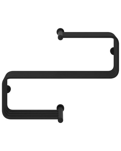 Полотенцесушитель водяной 500х700 черный матовый Сунержа Фабула 31-0125-5070