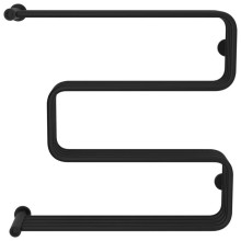 Полотенцесушитель водяной 600х600 черный матовый Сунержа Фабула М 31-0126-6060