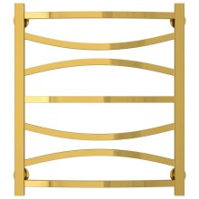 Полотенцесушитель водяной 600х500 золотой Сунержа Ажур 03-0255-6050