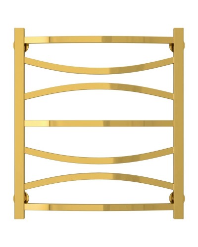 Полотенцесушитель водяной 600х500 золотой Сунержа Ажур 03-0255-6050