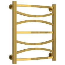 Полотенцесушитель водяной 600х500 золотой Сунержа Ажур 03-0255-6050