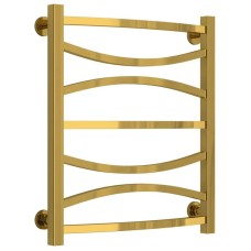 Полотенцесушитель водяной 600х500 золотой Сунержа Ажур 03-0255-6050