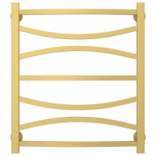 Полотенцесушитель водяной 600х500 золотой матовый Сунержа Ажур 032-0255-6050