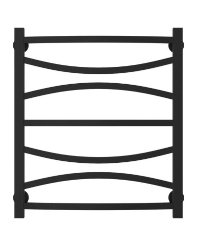 Полотенцесушитель водяной 600х500 черный матовый Сунержа Ажур 31-0255-6050