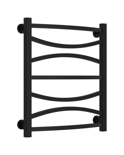 Полотенцесушитель водяной 600х500 черный матовый Сунержа Ажур 31-0255-6050