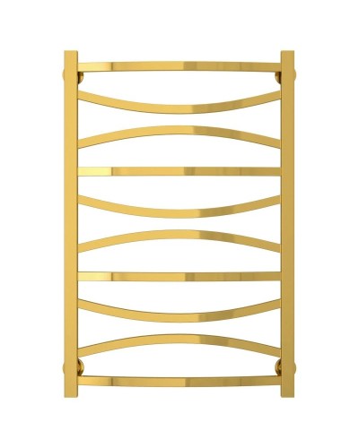 Полотенцесушитель водяной 800х500 золотой Сунержа Ажур 03-0255-8050
