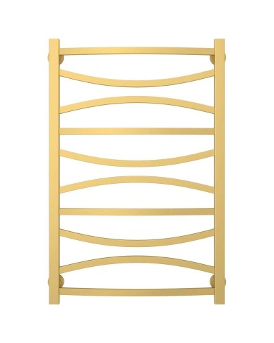 Полотенцесушитель водяной 800х500 золотой матовый Сунержа Ажур 032-0255-8050