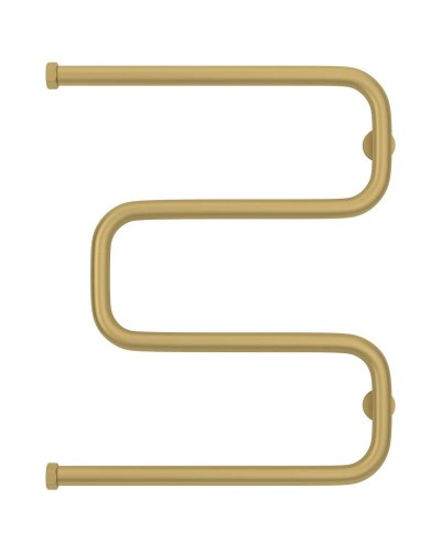 Полотенцесушитель водяной 600х500 золотой матовый Сунержа Ш-образный 032-0014-6050