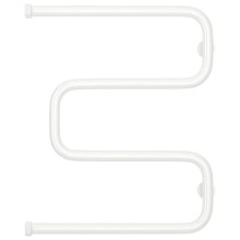 Полотенцесушитель водяной 600х500 белый глянец Сунержа Ш-образный 12-0014-6050