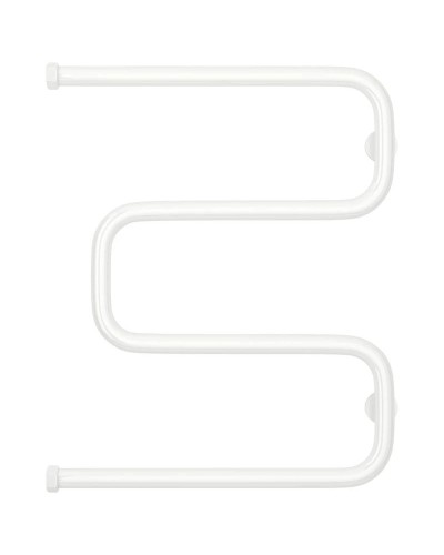 Полотенцесушитель водяной 600х500 белый глянец Сунержа Ш-образный 12-0014-6050