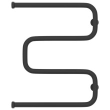 Полотенцесушитель водяной 600х500 темный титан муар Сунержа Ш-образный 15-0014-6050