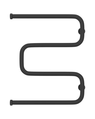 Полотенцесушитель водяной 600х500 темный титан муар Сунержа Ш-образный 15-0014-6050