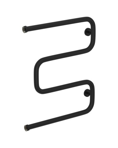 Полотенцесушитель водяной 600х500 черный матовый Сунержа Ш-образный 31-0014-6050