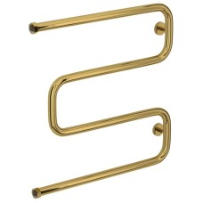 Полотенцесушитель водяной 600х600 золотой Сунержа Ш-образный 03-0014-6060