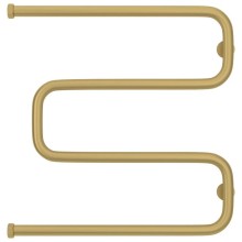 Полотенцесушитель водяной 600х600 золотой матовый Сунержа Ш-образный 032-0014-6060