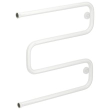 Полотенцесушитель водяной 600х600 белый глянец Сунержа Ш-образный 12-0014-6060