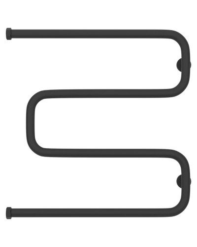 Полотенцесушитель водяной 600х600 темный титан муар Сунержа Ш-образный 15-0014-6060