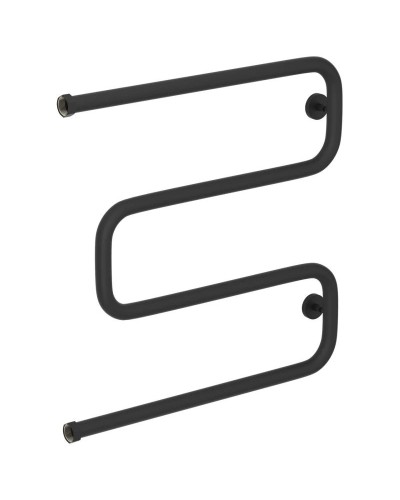 Полотенцесушитель водяной 600х600 темный титан муар Сунержа Ш-образный 15-0014-6060